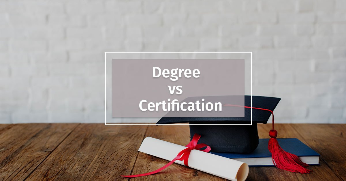 degrees or certifications